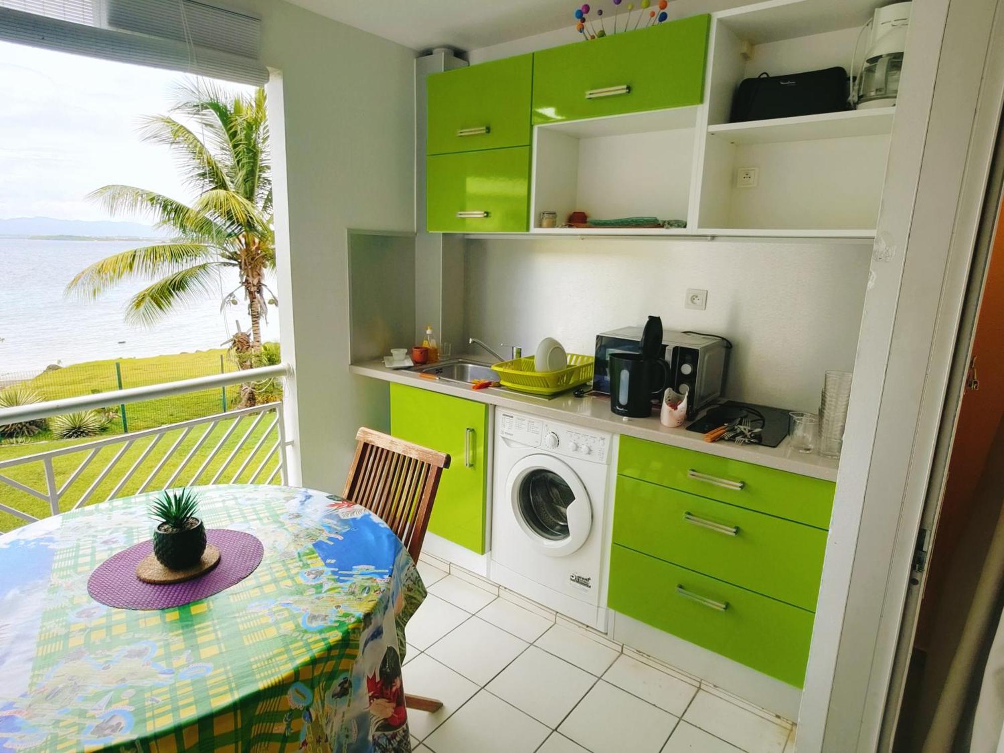 Studio Vue Mer, Pieds Dans L'Eau Le Gosier  Exterior foto